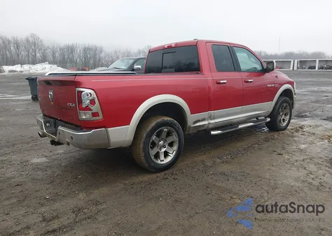 2010 Dodge Ram 1500 Laramie z USA, uszkodzony, nr VIN 1D7RV1GT2AS257140